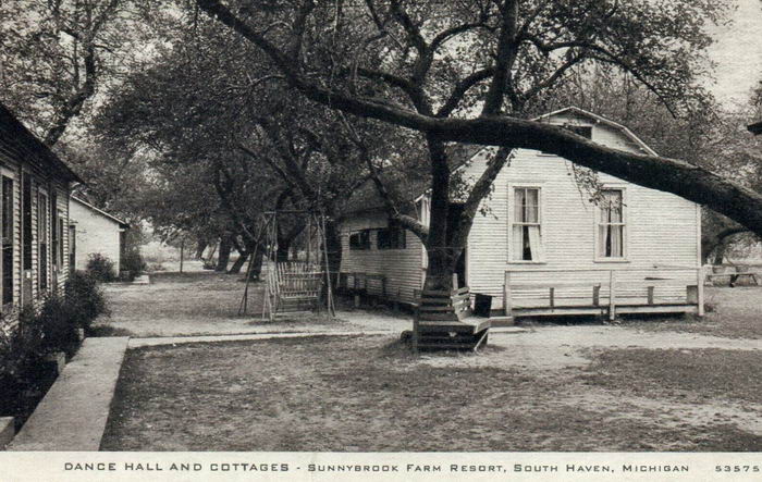 Dance Hall at Sunnybrook Farm - Old Postcard (newer photo)